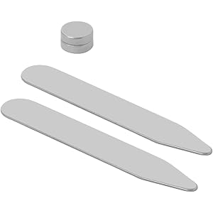 Yellow Chimes Collar Stays for Men Magnetic Collar Stays Collar Bones Stiffners Shirt Accessories for Men and Boy's