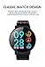Produktbild Smart Watch, IP67 wasserdichte Fitnessuhr Activity Tracker 1,3-Zoll-IPS-Farbbildschirm mit Pulsmesser, Schrittzähler, Schlafmonitor Anrufbenachrichtigung SMS für Android iOS Männer/Frauen