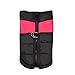 Zeagoo Waterproof Coat Jacket Winter Quilted Padded Puffer for Puppy Small Pet Dog