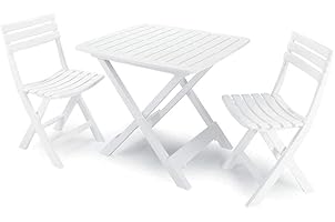 THINIA HOME - Set Camping 1 Mesa + 2 sillas