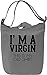 Produktbild I'm A Virgin This Is An Old Shirt Funny Slogan Leinwand Tagestasche Canvas Day Bag| 100% Premium Cotton Canvas| DTG Printing|