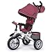Produktbild HEUFHU888 Trolley - Multifunktions-Dreirad-Trolley, zusammenklappbarer Faltpedalwagen, Sitz-Rollwagen (Farbe : Rot)