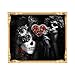 Produktbild MRULIC Halloween Spukhaus Decor Fenster Türverkleidung Wandaufkleber Vampir Hand 78X30 Zoll (Schwarz)