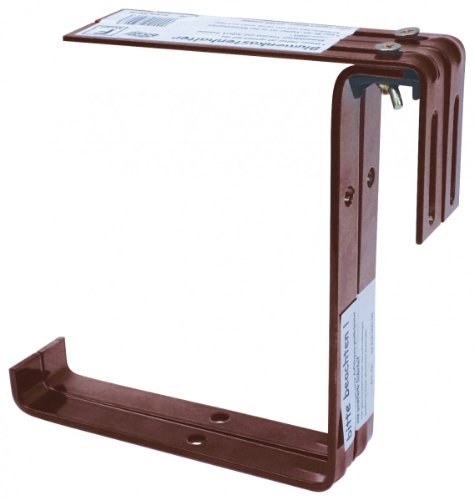 Halter speziell für AQUA Toscana und Toscana 1 paar = 2 Stk., Farbe:braun