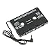 Produktbild YTCWR Auto-Audio Konverter MP3 Handy Kassettenadapter Kassettenadapter Auto Audio Kassette Kassette Kassetten-Konverter (Schwarz)