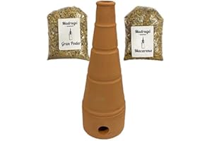 PAIDE P Paide Incensario de Barro con autentico Incienso de Sevilla Semana Santa - Hecho A Mano EN ESPAÑA (M3)