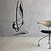 Price comparison product image Cmdyz  Water Sports Windsurf Wall Decals Home Decor Removable Vinyl Art Wall Stickers Decal Water Proof for Kids Size 59 * 124 cm