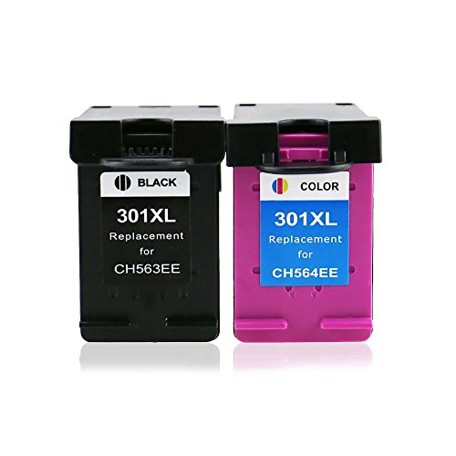 ETI Consommables Refilled HP 301 X L (n9j72ae) Cartouche d'encre Combo Pack 1xBlack 1xColour