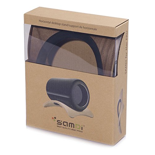 First2savvv MT-FUQ-01 Horizontal Desktop Ständer Holz Dock Halterung für Apple Mac Pro Desktop PC Computer - 5