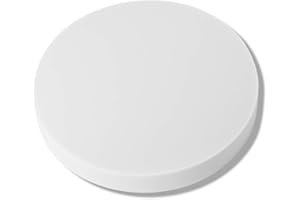 platino24 Schallabsorber Ronde aus Basotect G+, 1 Absorberelement Kreis Ø400x50mm, Verbesserung der Raumakustik