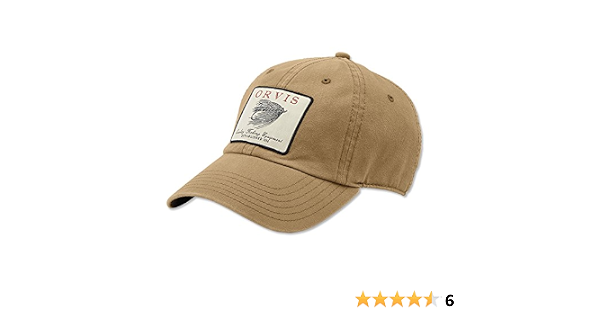Orvis Vintage Salmon Fly Twill Cap 