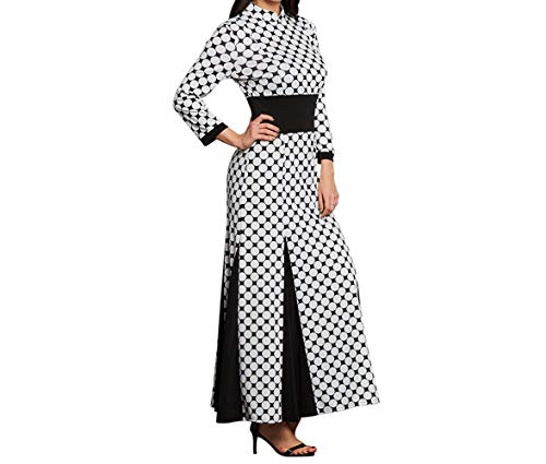 princess polly baby blue dress Women's Polka Dot Pattern Round Neck Lantern Sleeve Fashionable Short Dress  Women Dresses Autumn Winter Christmas main image 1