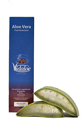 Vidaloe. Canary Island. Muscle Relax Gel Aloe Vera 250ml