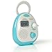 Price comparison product image Pyle - Shower Radio Waterproof Wireless Bluetooth Music Shower Alarm Clock Radio Speaker with AM FM Tuner (PSR16BT)