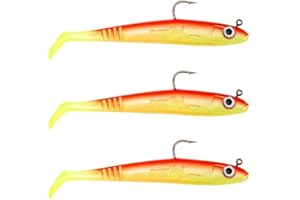 Snowbee Skad Lures 15cm 28g - Durable High Grade PVC | Elastic Tail, Holographic Shimmer, Ultra-Sharp Hooks - Ideal for Predatory Fish, Inshore Species
