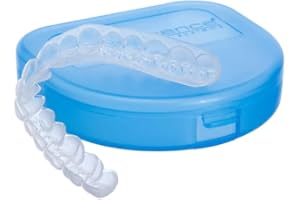 Blue Button Goods - Opales. Aufbewahrungsbox - für Zahnschienen | Whitening Schienen | Knirscherschienen | Aligner - in 3 Farben erhältlich: Blau | Grün | Melone (Blau)