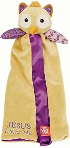 Wee Believers 74204 Lovie-Wee Blessings Opal The Owlet &amp; Jesus Loves Me - 14 in.