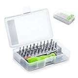 Tragbare Aufbewahrungsbox: Mit einer Kunststoff-Aufbewahrungsbox ausgestattet, die stoßfest ist. Das kompakte Verpackungsdesign ist praktisch und sicher, um den Verlust von Teilen zu vermeiden.