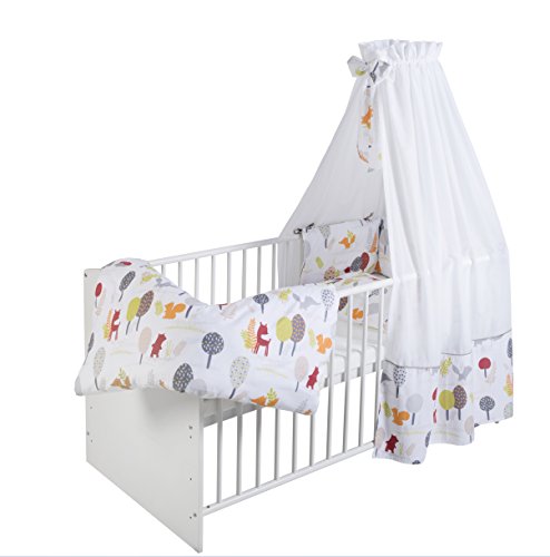 Preisvergleich Produktbild Schardt Bettset 4 tlg., Waldtiere