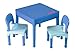 Produktbild Möbel Kinder 1 Tisch + 2 Stühle Liberty Building Tega House Idee Geschenk Lego (blau)