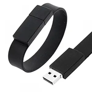 Flintstop 8 GB Wristband Pendrive (BLACK)