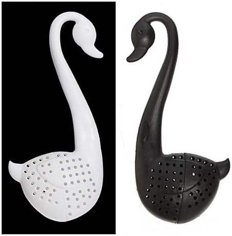 Creative Swan Shape Spoon Colander Tea Strainer Teaspoon Filter. by HomeEVP04
