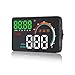 Produktbild BEESCLOVER Q5HUD Universal Auto Auto GPS HUD Speed Kilometerzähler Head Up Display Digital Auto Tachometer Overspeed Schwarz Q5