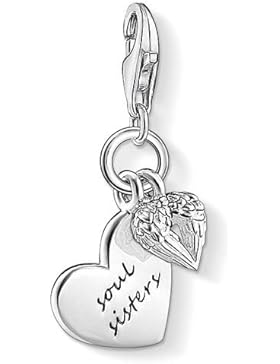 Thomas Sabo Damen-Charm-Anhänger Soul Sisters Charm Club 925 Sterling Silber 1316-001-12