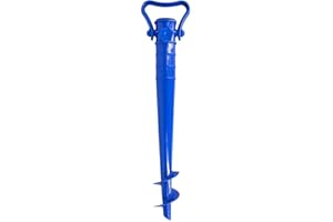 Tianbi Anclaje de para sombrilla de Playa, Soporte de sombrilla de Playa, Soporte de Tornillo para Paraguas, Soporte antioxidante para sombrilla de Playa, estaca para Pesca Salvaje en la Playa