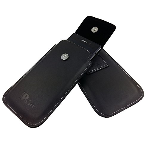 handy-point Flap Universell 5,1'' - 5,7'' Smartphones, GÃ¼rteltasche mit Schlaufe aus Echtleder, Tasche fÃ¼r GÃ¼rtel Handytasche, GÃ¼rtelschlaufe, Befestigung fÃ¼r den HosengÃ¼rtel, Ledertasche, LederhÃ¼lle, Leder, fÃ¼r iPhone 6 Plus, 6S Plus, iPhone 7 Plus,  Samsung Galaxy A5 2016, Note Edge, Note 3, S6 Edge+, S7 Edge, Huawei P8, P9, P9 Lite, Mate S, G8, Mate 8, Google Nexus 6, 6P, OnePlus One, Two, LG G Flex 2, G4, G5, Motorola Moto X Style, Play, Microsoft Lumia 950 XL ... schwarz