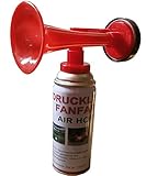 Fanfare Druckluftfanfare Gashupe Hupe Tröte Gashorn Stadion...