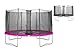 Produktbild EXIT Twist Trampolin ø427cm - rosa/grau