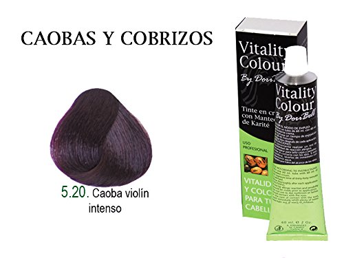 by doribell® tinte Vitality Colour Burro di Karitè 60 ml. Tono Violino Mogano Intenso