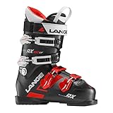 Colección: 2018 Lange RX 100 LV - Botas de esquí de hombre, color Negro/Rojo, talla 26.0