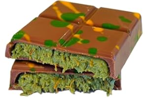 HAARE'S Dubai Chocolate Bar Pistachio Kunafa, Authentic UAE Import, Viral Milk Chocolate with Kadayif Kataifi, Gourmet Gift Snack (100g)