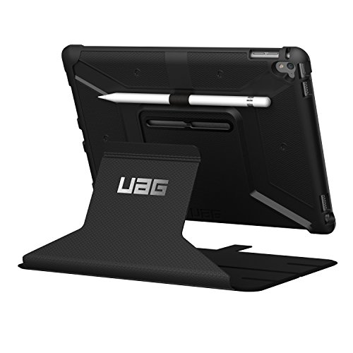 Urban Armor Gear Schutzhülle nach US-Militärstandard für Apple 9,7″ iPad Pro – schwarz [Verstärkte Ecken | Wake/Sleep | Sturzfest | Antistatisch | Standfunktion] – IPDPRO9.7-BLK - 6