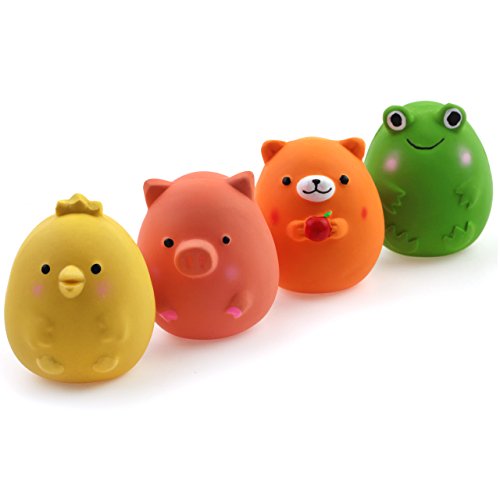 Chiwava-4PCS-26-Squeak-Latex-Puppy-Toy-Funny-Animal-Sets-Pet-Interactive-Play-for-Small-Dog-Assorted-Color