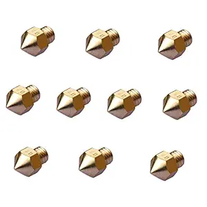 Generic 10pcs - 3D Printer 0. 2mm Extruder Nozzle Print Head - MK8 Makerbot