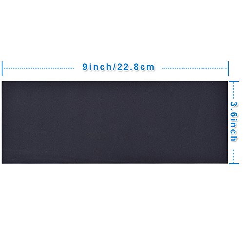 Schleifpapier Sandpapier Schmirgelpapier Sortiment 60 bis 3000 Grit 34 Stück 9 x 3.6 Zoll, Trocken / Nass, für Automotive Schleifen, Holzmöbel Finishing, Drechseln Finishing - 6