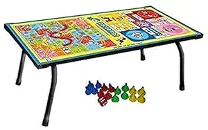 INAAYA Foldable Multipurpose Table for Study Eating and Bed Study Table for Kids