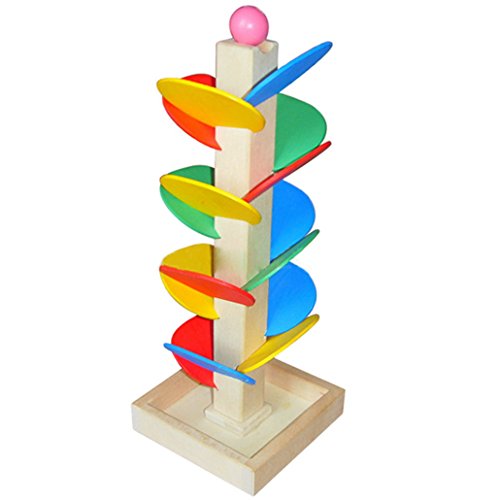 Happy cherry - Juguete Interesante Creativo de Madera Escala con cuentas para niños niñas