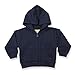 Larkwood Baby/Kids Zip Through Hooded Sweatshirt / Hoodie (24-36) (Navy)