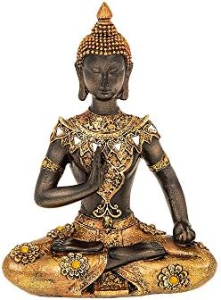 Golden Thai Buddha Sitting Meditating Small