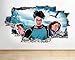 Price comparison product image Harry Potter Film Bed Kids Vinyl Poster Livingroom Wall Decal Art 3D Art Stickers Vinyl Room(Medium (52x30cm))
