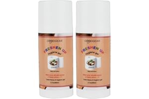 Goodgear Unisex Toilet roll and Intimate hygiene gel|160ml|Sports & outdoors moisturising cleanliness|Soothing Anti-itching Comfort|Create Flushable Wipes|pocket size 80ml per bottle(Coconut)