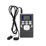 ✔ 【 pantalla LCD grande y claro sonido 】: gran pantalla LCD y largo usando time. doble espejo conversor de 16 bits con salida de baja distorsión de audio integrado el sonido es claro y nítido con ajuste de volumen 30-level. el suministrado Auriculares earphone (cualquier de 3,5 mm será OK) es necesario y se utiliza como emisoras de radio FM Antena. cuando se recibe el, por favor, extender el cable para auriculares tiempo posible para obtener una mejor señal de radio.