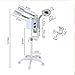 AceFox Professional 5in1 Hot Warm Cold Standing Facial Steamer with Ozone + Table LED Magnifying Lamp for Beauty Salon Spa