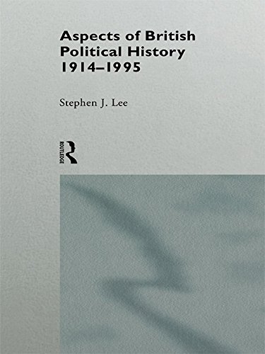 Livres Couvertures de Aspects of British Political History 1914-1995