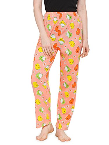 CAMEY Womens Printed Cotton Long Pyjama, Free Size(Multicolour, LP09_N.ORANGEDUCK) RS.199 (87.00% Off) - Amazon