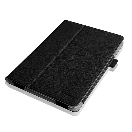 Fintie iPad 9.7 Zoll 2017 / iPad Air Hülle – Folio Slim Fit Kunstleder Schutzhülle Smart Cover Bookstyle Case Etui mit Auto Schlaf / Wach Funktion für Apple All-Neu iPad 9.7 Zoll 2017 / iPad Air (2013 Modell), Schwarz - 5